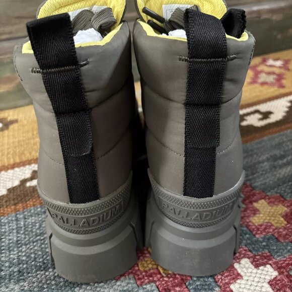 Palladium Women's Revolt Boot Overcush Olive Night Green Boots Luge Sz 8 - Picture 3 of 4